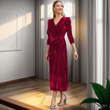 Work Dresses Summer French Velvet Skirt