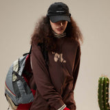 Unisex Sweater Autumn Vintage Letter Print