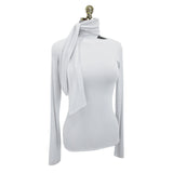 Women Long Sleeve Shirt Women Temperament Long Sleeve Bottoming Shirt Women