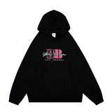 Men Hoodie Printed Hoodie Washed and Worn Autumn and Winter Leisure Sports
