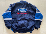 F1 Racing Suit Racing Suit Preppy Style Retro Style Autumn and Winter Wear Coat Cotton-Padded Casual Coat Embroidery