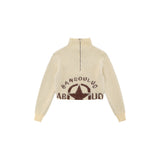 Women Sweater Short Sweater Long Sleeve Sweater Women's Autumn Leisure