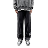 Men Sweatpants Straight-Leg Pants Male Autumn and Winter Student Leisure Ins Loose