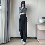 Palazzo Pants Wide Leg Pants Casual Straight Floor Pants
