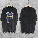 Purple Brand T Shirt Short Sleeve T-shirt Blouse