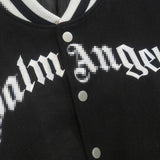 Palm Angle Jacket Palm Angels Embroidered Quilted Baseball Uniform for Men and Women Loose Jacket