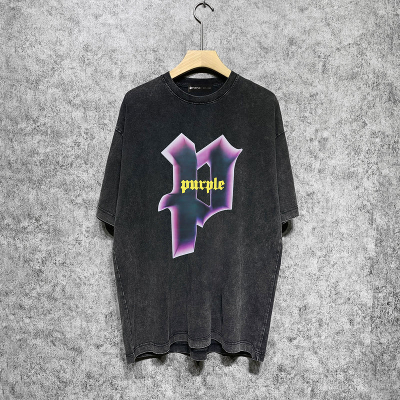 Purple Brand T Shirt Short Sleeve T-shirt Blouse
