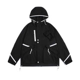 Unisex Jacket Autumn Printing Hooded Casual Jacket