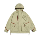 Unisex Jacket Autumn Printing Hooded Casual Jacket