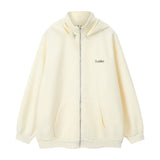 Men Hoodie Stand Collar Hooded Sweater Cardigan Men's Detachable Hat Stitching Zipper Jacket