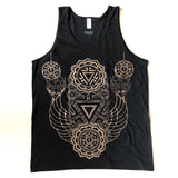Men T Shirt Printed Men's Sports Vest Cotton Bodybuilding