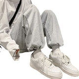 Men Sweatpants Hong Kong Style Casual Sports Pants Men's Autumn All-Matching Loose