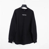 Palm Angle Sweatshirt Palm Angels Letter Print Long Sleeve T-shirt Men and Women Loose