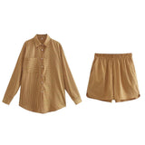 Women T-shirt Spring Autumn Blouse Women's Shirt Shorts