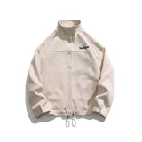 Unisex Jacket Autumn Deerskin Velvet Embroidered Coat for Girls