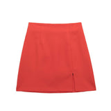 Women Skirt Autumn Suit Coat Straight Shorts Skirt Suit