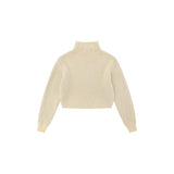 Women Sweater Short Sweater Long Sleeve Sweater Women's Autumn Leisure