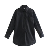 Women T-Shirt 1 Fashion Ins Style Shirt Loose Mid-Length Shirt