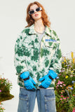 Unisex Jacket Autumn Yarn-Dyed Embroidered Jacket Women's Clothing