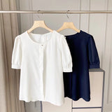 Women T-Shirt Shirt Women's Spring Loose Design Shirt