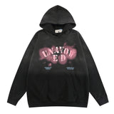Men Hoodie Hooded Sweater Men's Loose Letter Pullover Hoodie Autumn and Winter