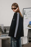 Unisex Jacket Fall Twill Washed Coat Women's Clothing