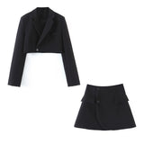 Women Skirt Spring Short Suit Women's Skirt Suit
