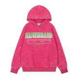 Men Hoodie I Letter Printed Hoodie Men's Loose Zip Masked Pullover Hoodie