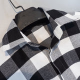 Palm Angle Hoodie Palm Angels Logo Plaid Long Sleeve Shirt for Men and Women
