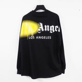 Palm Angle Sweatshirt Palm Angels Letter Print Long Sleeve T-shirt Men and Women Loose