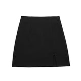 Women Skirt Autumn Suit Coat Straight Shorts Skirt Suit