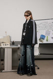 Unisex Jacket Fall Twill Washed Coat Women's Clothing