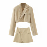 Women Skirt Spring Short Suit Women's Skirt Suit
