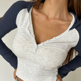 Women Long Sleeve Shirt Women's Short Hood Top