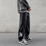 Men Sweatpants Straight-Leg Pants Male Autumn and Winter Student Leisure Ins Loose