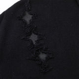 Men Denim Jacket Loose Denim Jacket Men's Spring and Autumn PU Leather Stitching Denim Jacket