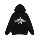 Palm Angle Hoodie Palm Angels Graffiti Star Letters Printed Hoodie Men and Women