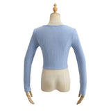 Women T-Shirt Top Women's Autumn and Winter Slim Fit Long-Sleeved T-shirt