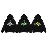 Palm Angle Hoodie Palm Angels Graffiti Star Letters Printed Hoodie Men and Women