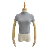 Women's T-Shirt Spring Short-Sleeved T-shirt Women's Ins Stretch Top