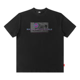 Men T Shirt Short Sleeve Printed Half Sleeve