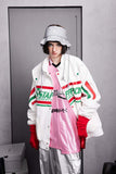 Unisex Jacket Autumn Printed Motorcycle Jacket Women's Clothing