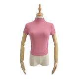 Women's T-Shirt Spring Short-Sleeved T-shirt Women's Ins Stretch Top