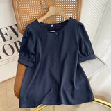 Women T-Shirt Shirt Women's Spring Loose Design Shirt