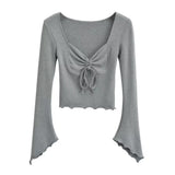 Women's T-Shirt Spring Bottoming Shirt Long-Sleeved T-shirt Top for Women