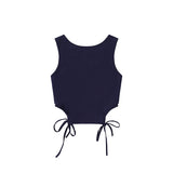Women Vest Women's Summer Casual Outdoor Midriff-Baring Top
