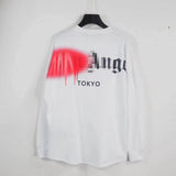 Palm Angle Sweatshirt Palm Angels Letter Print Long Sleeve T-shirt Men and Women Loose
