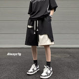 Men Sweatpants Design Shorts Men's Summer 5-Point Casual Pants