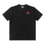 Men T Shirt Printed Short-Sleeved T-shirt Baby Boy and Girl Summer Loose Cotton