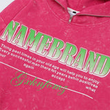 Men Hoodie I Letter Printed Hoodie Men's Loose Zip Masked Pullover Hoodie